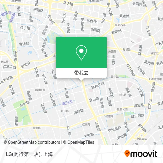 LG(闵行第一店)地图