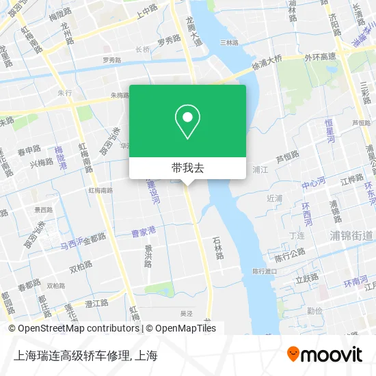 上海瑞连高级轿车修理地图