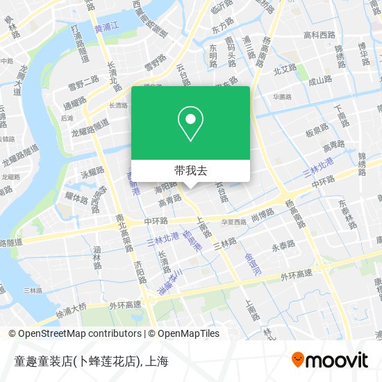 童趣童装店(卜蜂莲花店)地图