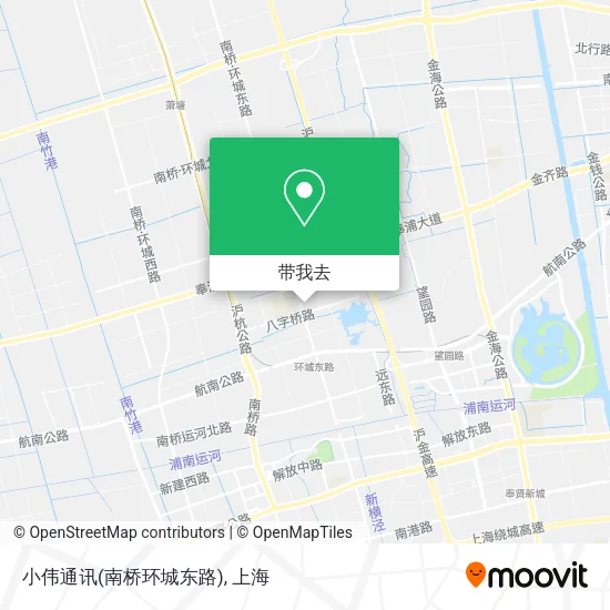 小伟通讯(南桥环城东路)地图