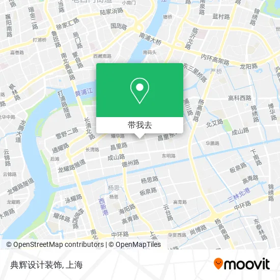 典辉设计装饰地图