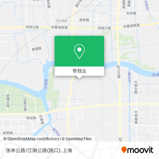 张米公路/江南公路(路口)地图