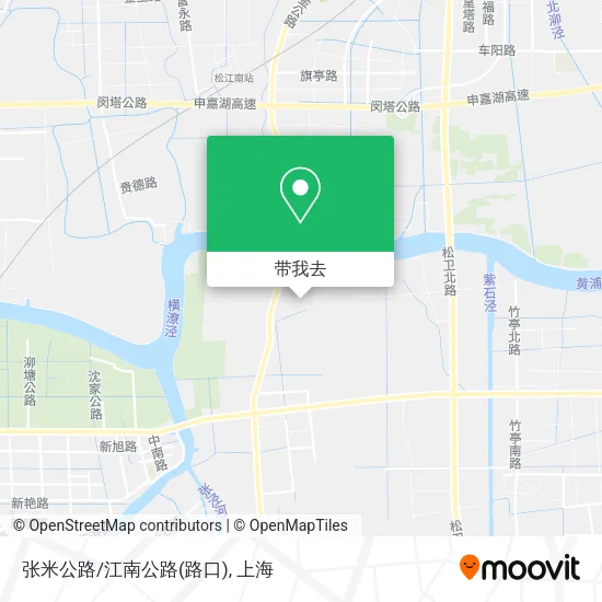 张米公路/江南公路(路口)地图