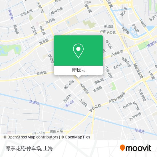 颐亭花苑-停车场地图
