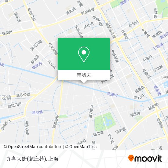 九亭大街(龙庄苑)地图