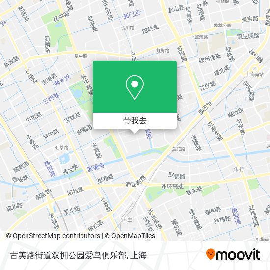 古美路街道双拥公园爱鸟俱乐部地图
