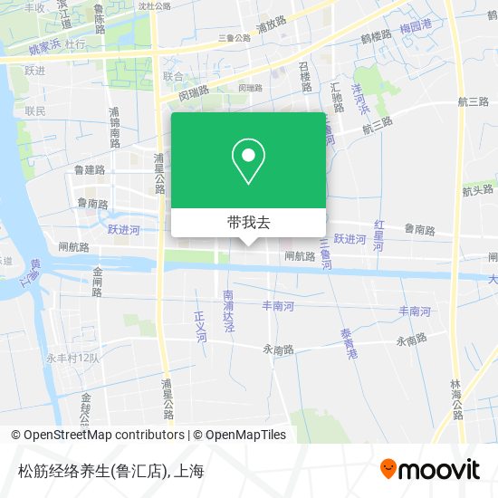 松筋经络养生(鲁汇店)地图