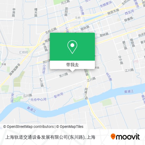 上海轨道交通设备发展有限公司(东川路)地图