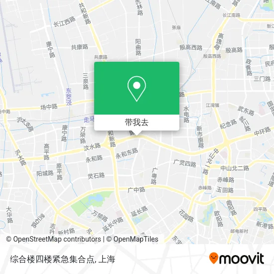 综合楼四楼紧急集合点地图
