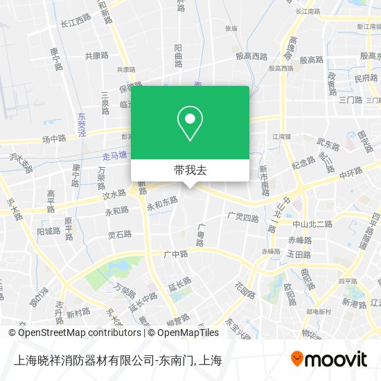 上海晓祥消防器材有限公司-东南门地图