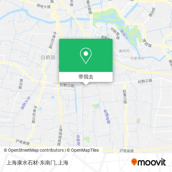 上海康水石材-东南门地图