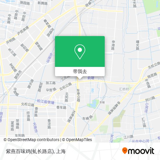 紫燕百味鸡(虬长路店)地图