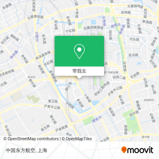 中国东方航空地图