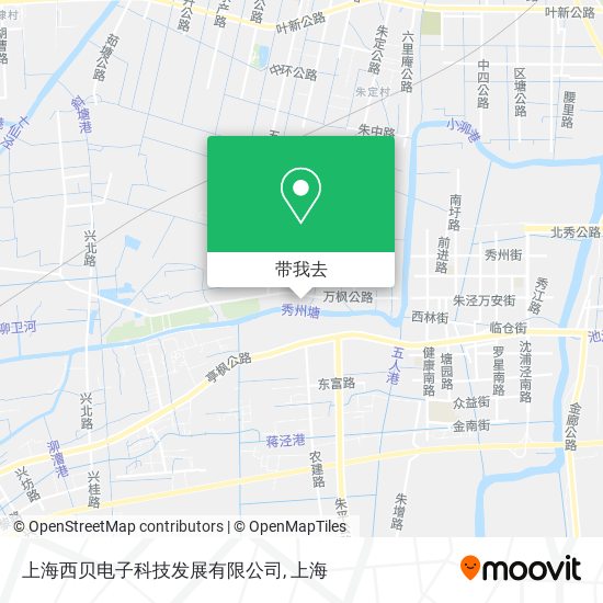上海西贝电子科技发展有限公司地图