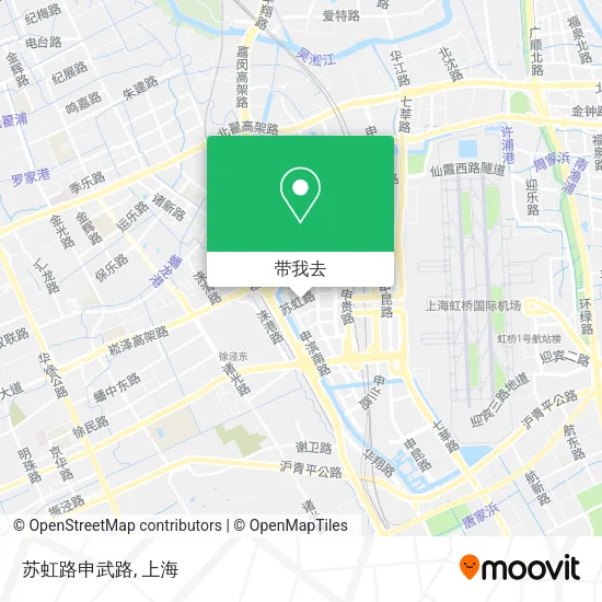 苏虹路申武路地图