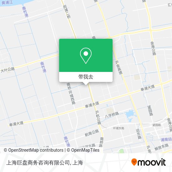 上海巨盘商务咨询有限公司地图