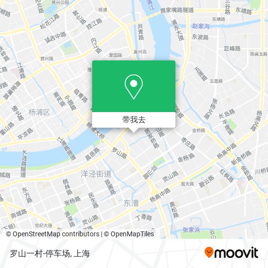 罗山一村-停车场地图