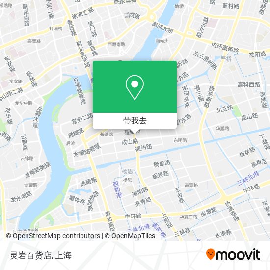 灵岩百货店地图