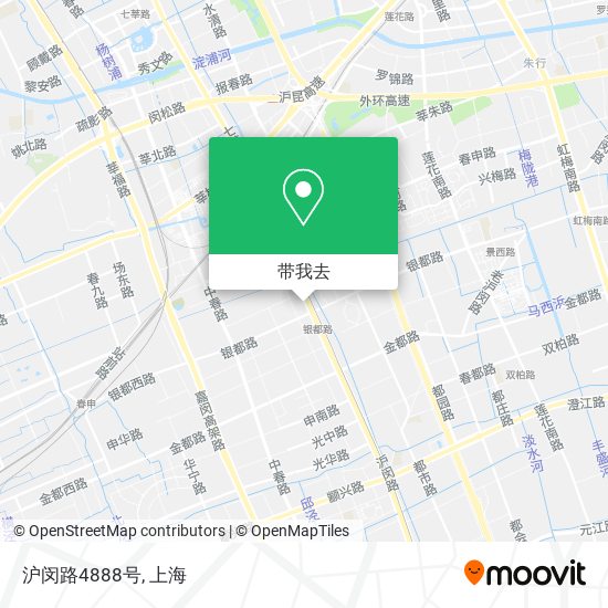 沪闵路4888号地图