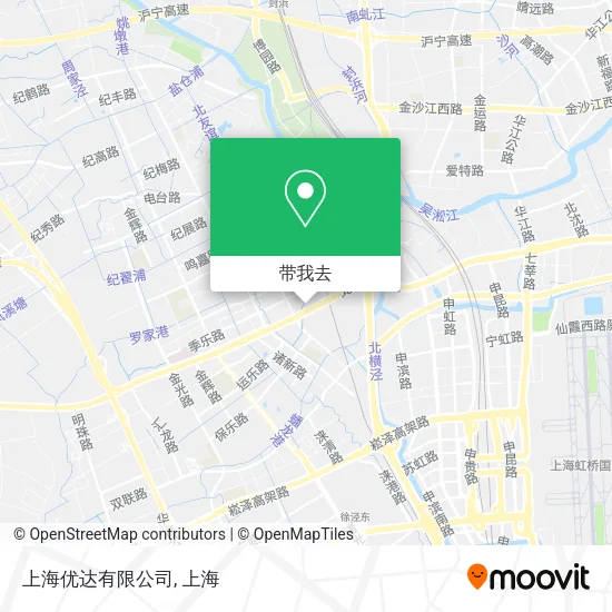 上海优达有限公司地图