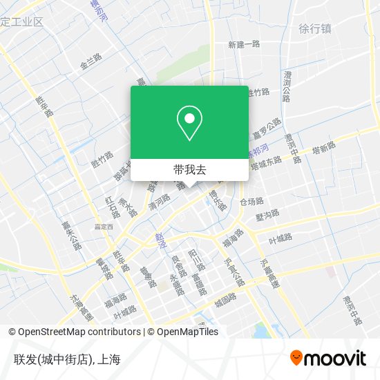 联发(城中街店)地图