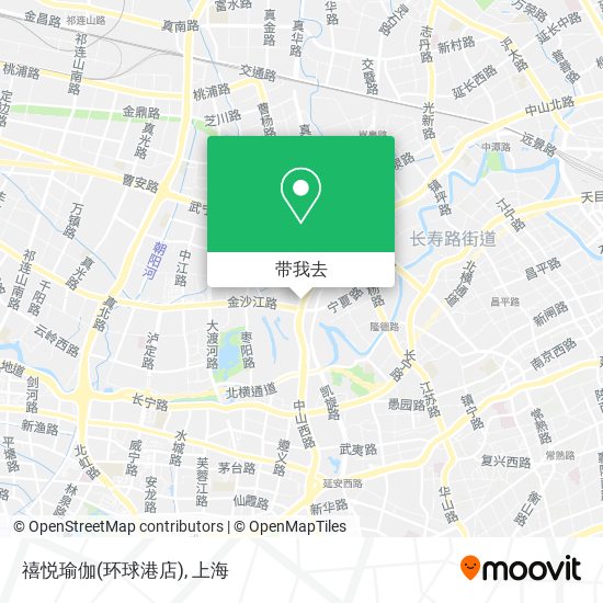 禧悦瑜伽(环球港店)地图