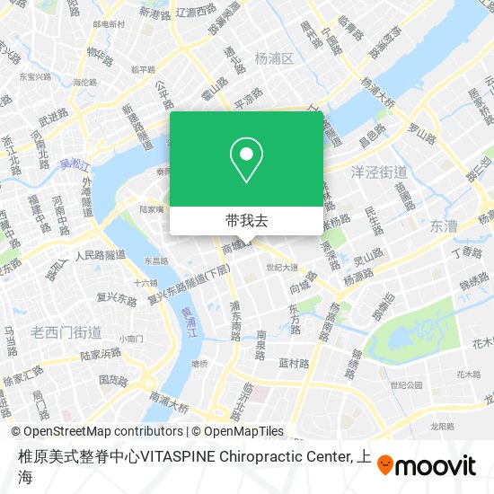 椎原美式整脊中心VITASPINE Chiropractic Center地图