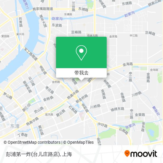 彭浦第一炸(台儿庄路店)地图