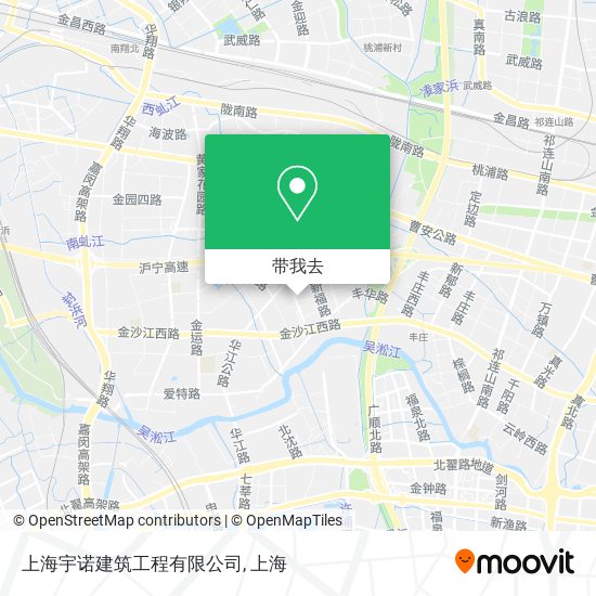 上海宇诺建筑工程有限公司地图