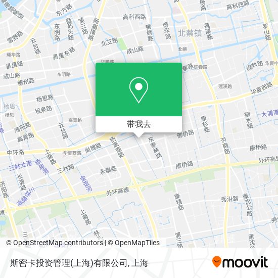 斯密卡投资管理(上海)有限公司地图