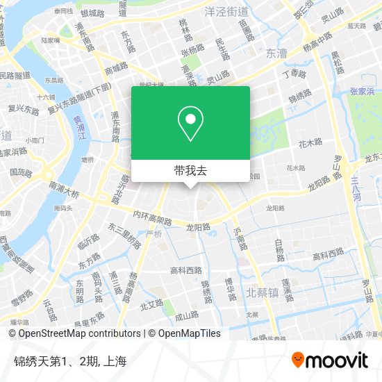 锦绣天第1、2期地图