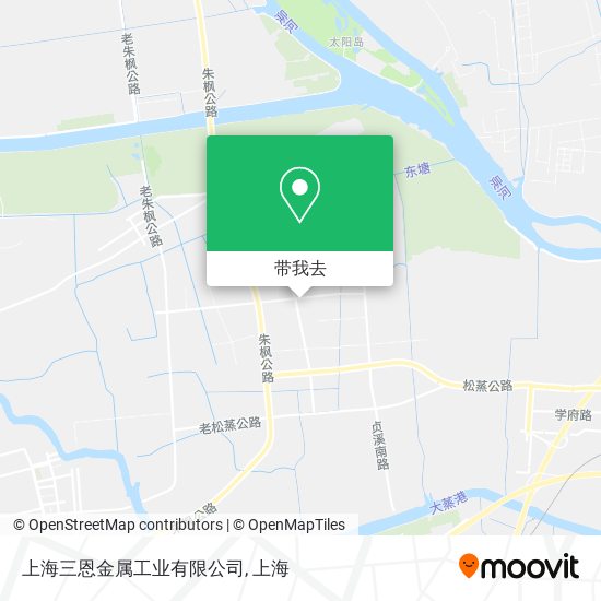 上海三恩金属工业有限公司地图