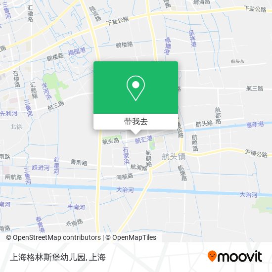 上海格林斯堡幼儿园地图