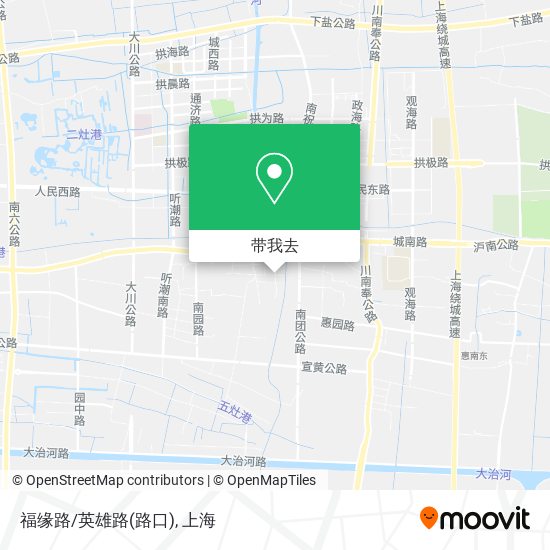福缘路/英雄路(路口)地图