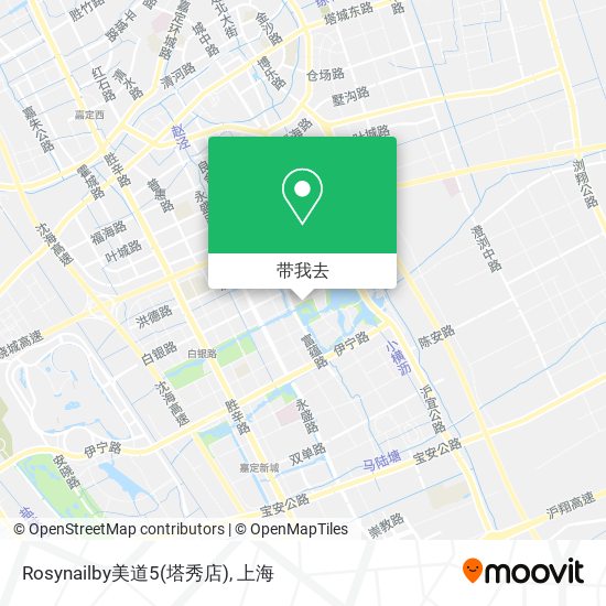 Rosynailby美道5(塔秀店)地图