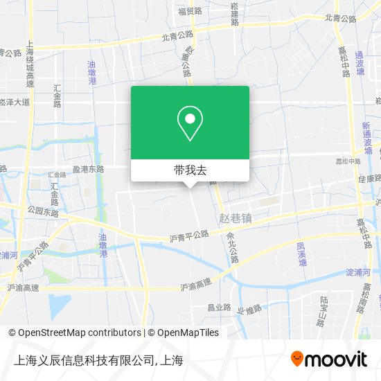 上海义辰信息科技有限公司地图