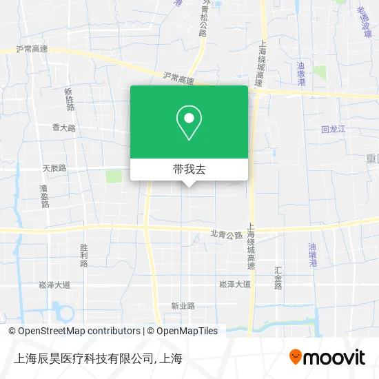 上海辰昊医疗科技有限公司地图