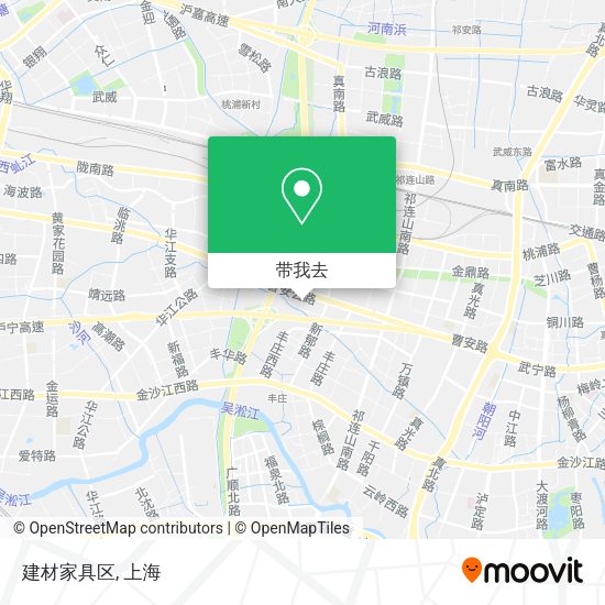 建材家具区地图