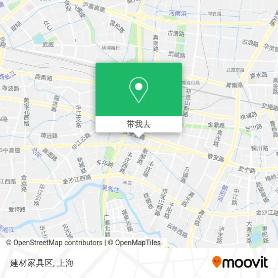 建材家具区地图