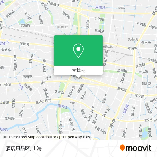 酒店用品区地图