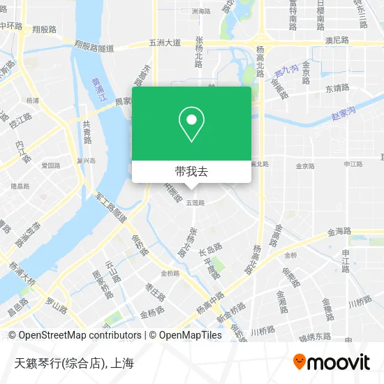 天籁琴行(综合店)地图