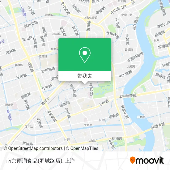 南京雨润食品(罗城路店)地图