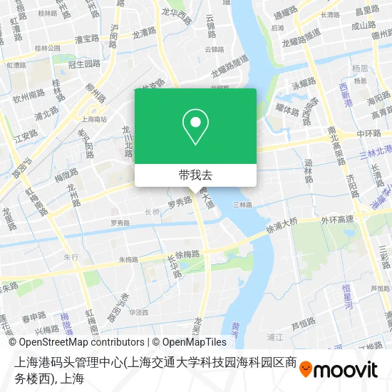 上海港码头管理中心(上海交通大学科技园海科园区商务楼西)地图