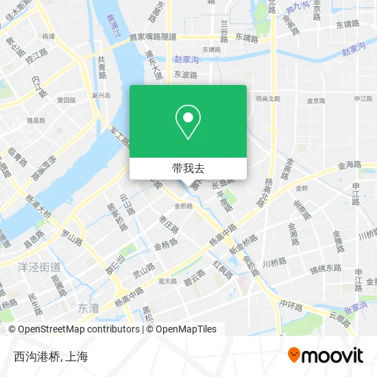 西沟港桥地图