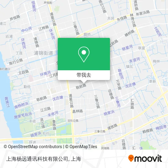 上海杨远通讯科技有限公司地图