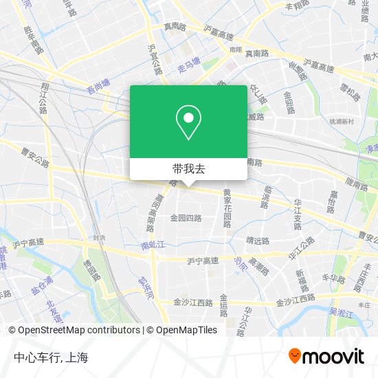 中心车行地图