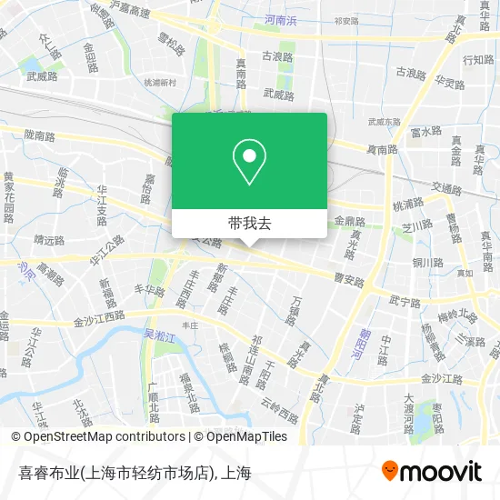 喜睿布业(上海市轻纺市场店)地图