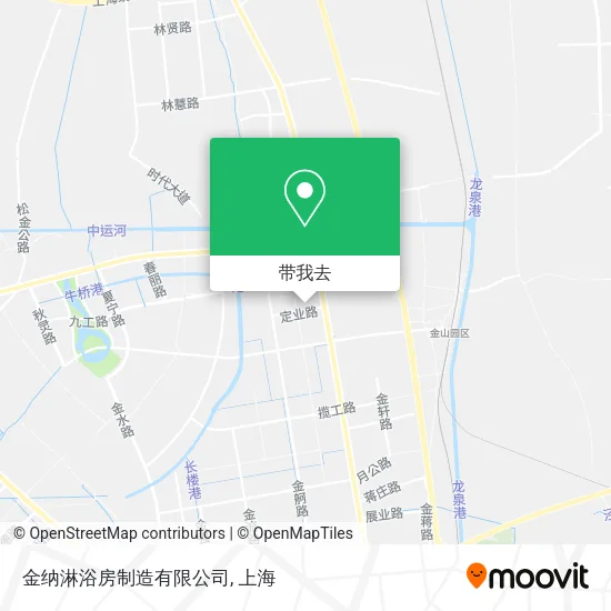金纳淋浴房制造有限公司地图