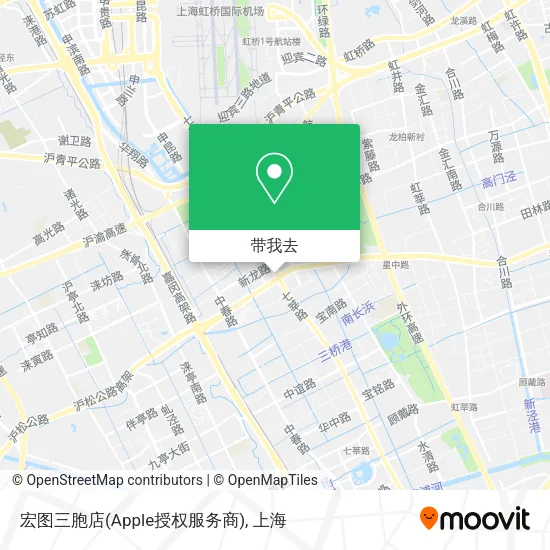 宏图三胞店(Apple授权服务商)地图