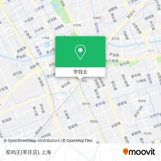 窑鸡王(莘庄店)地图